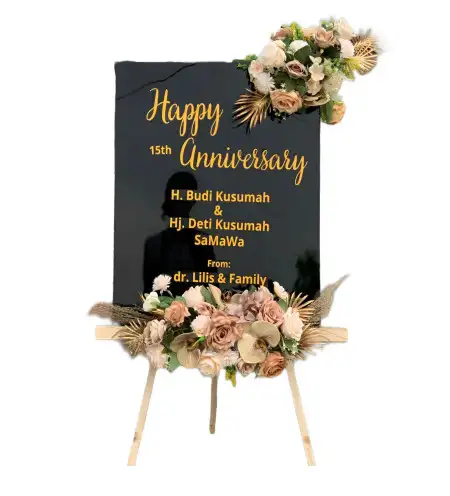 Papan Bunga Akrilik Benerwetan