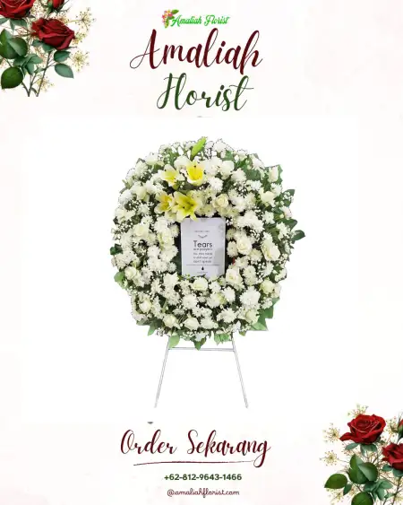 Krans Bunga Duka Benerwetan